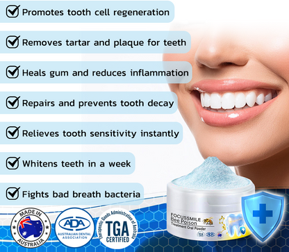 😍 🐝DIYSTAR™ Focussmile Bee Poison Treatment Oral Powder (🇦🇺ADA Recommended)