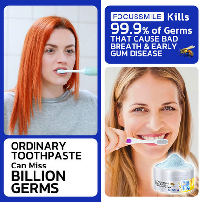 😍 🐝DIYSTAR™ Focussmile Bee Poison Treatment Oral Powder (🇦🇺ADA Recommended)