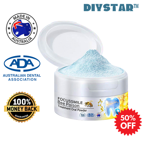 😍 🐝DIYSTAR™ Focussmile Bee Poison Treatment Oral Powder (🇦🇺ADA Recommended)